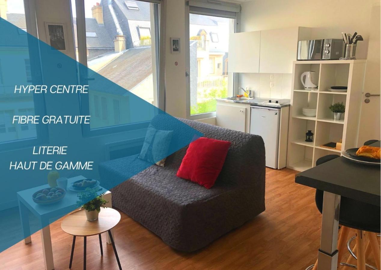 Hyper Centre - Wifi Fibre Gratuit - Jergweloh - Le Parisien Apartment Caen Luaran gambar